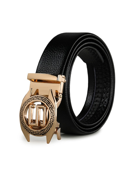 Textured Alphabet R Buckle Classic Belt