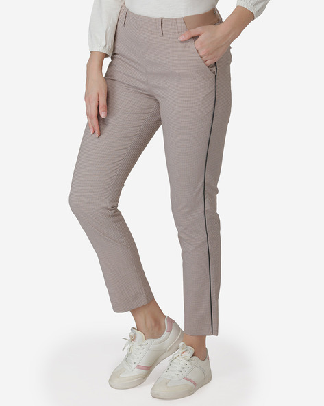 Red Tape Casual Trousers  Buy Red Tape White Solid Casual Trouser  OnlineNykaa fashion