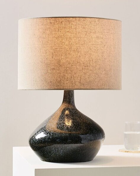 West Elm Asymmetry Ceramic Table, Small Little Table Lamps