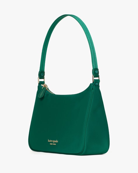 KATE SPADE CHELSEA WEEKENDER NYLON LARGE TOTE GREEN JADE TRAVEL BAG  SHOULDER | eBay