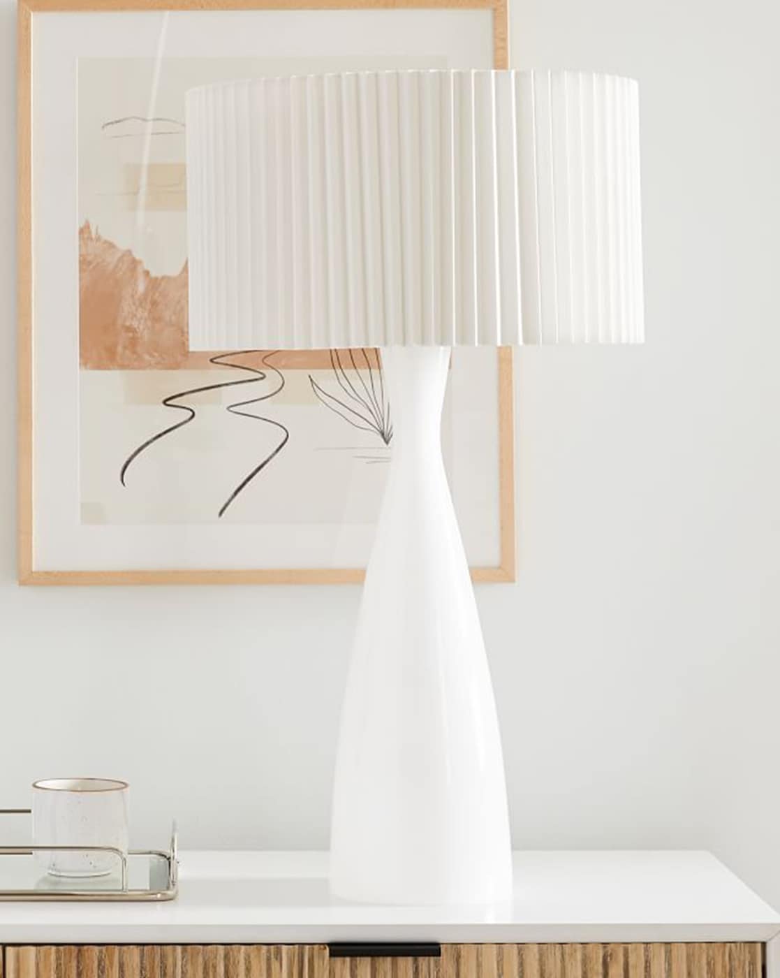 West elm delilah table shop lamp