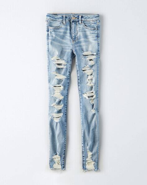 Buy Blue Jeans \u0026 Jeggings for Women by American Eagle Outfitters Online |  Ajio.com