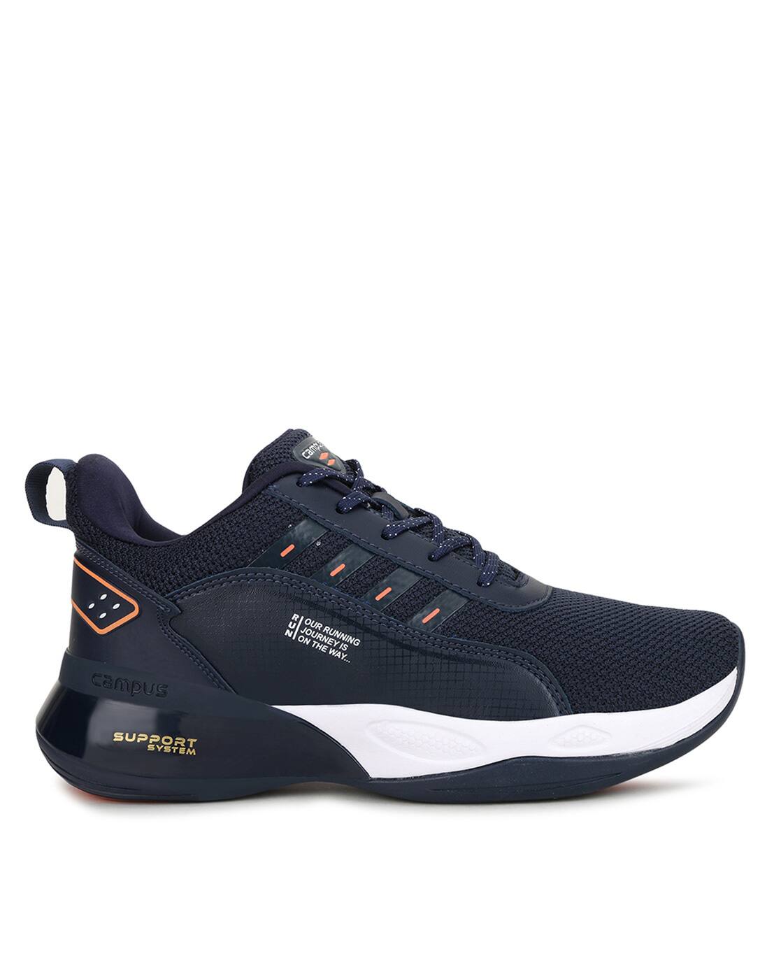Buy Navy Blue Sports Shoes for Men by 