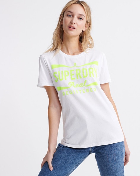 Buy White Tshirts for Women by SUPERDRY Online