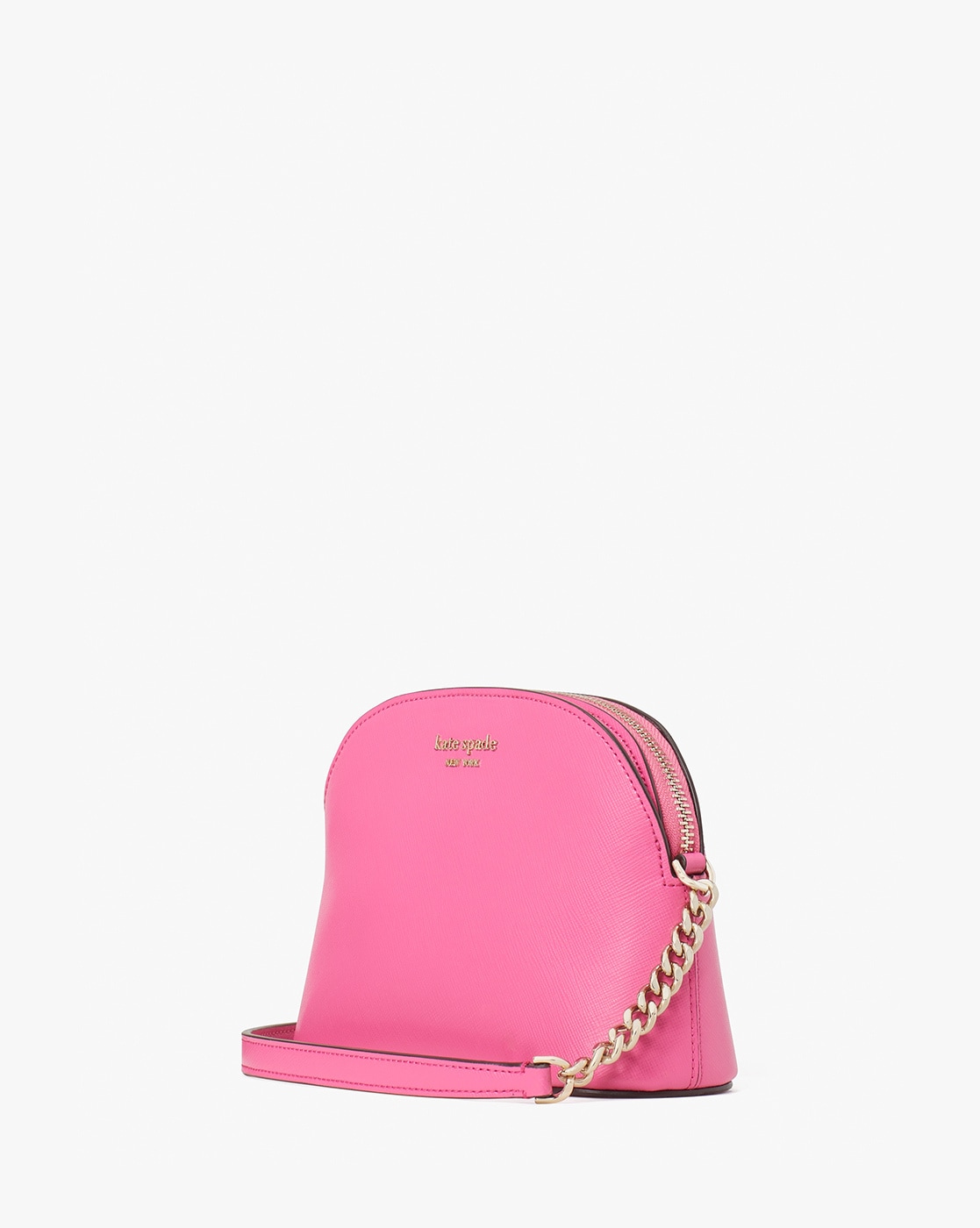 NEW Kate Spade Medium Dome Leather Satchel / Crossbody PURSE Bikini Pink  K6177