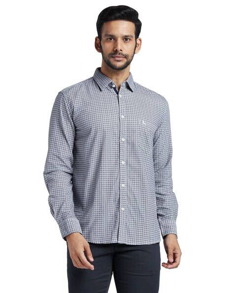 Buy Blue Shirts for Men by PARX Online 