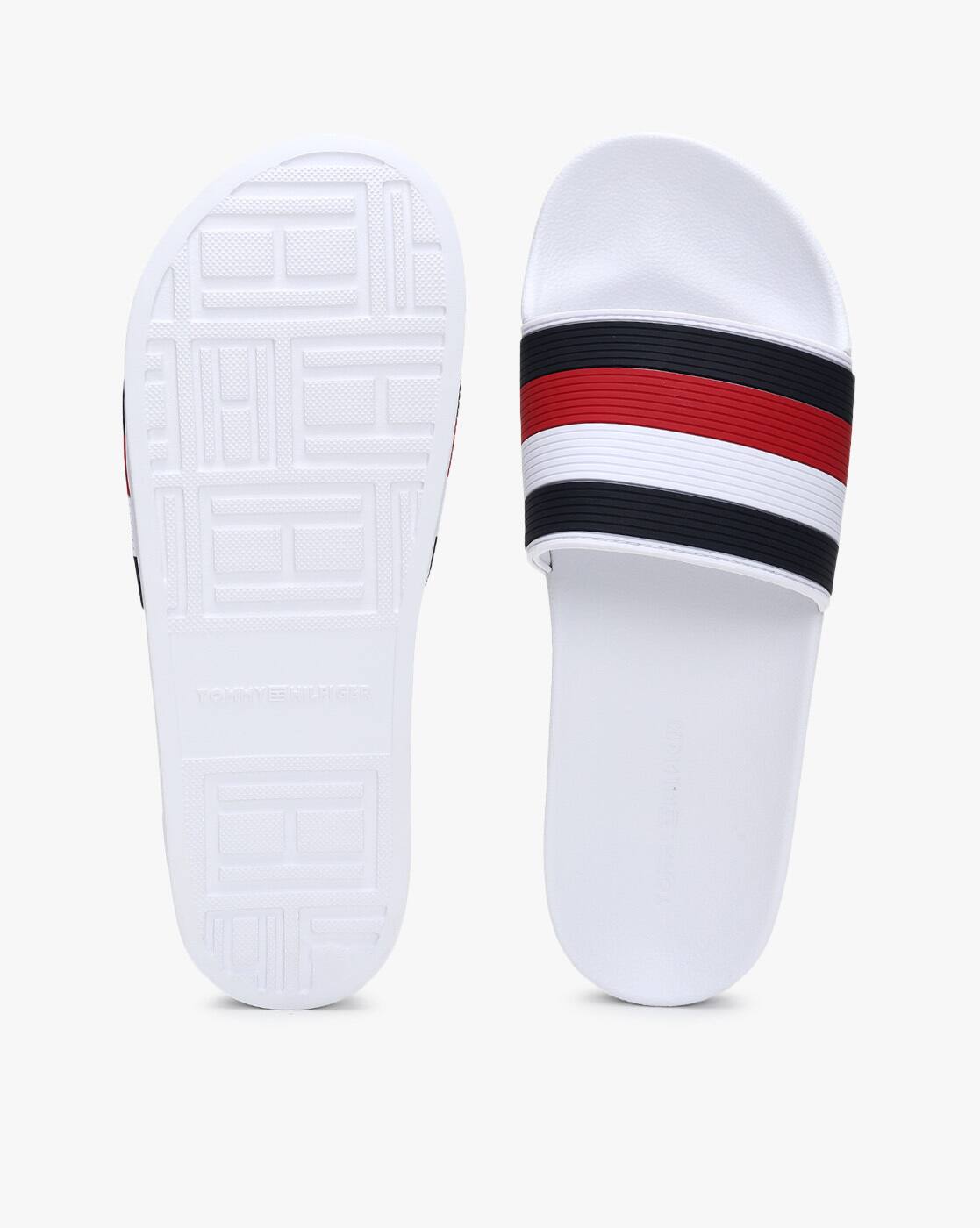 Mens Sliders Tommy Hilfiger Essential Flag Pool Slide Essential