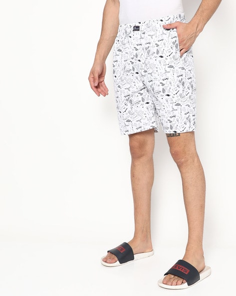 Buy White Shorts for Men by The Indian Garage Co Online