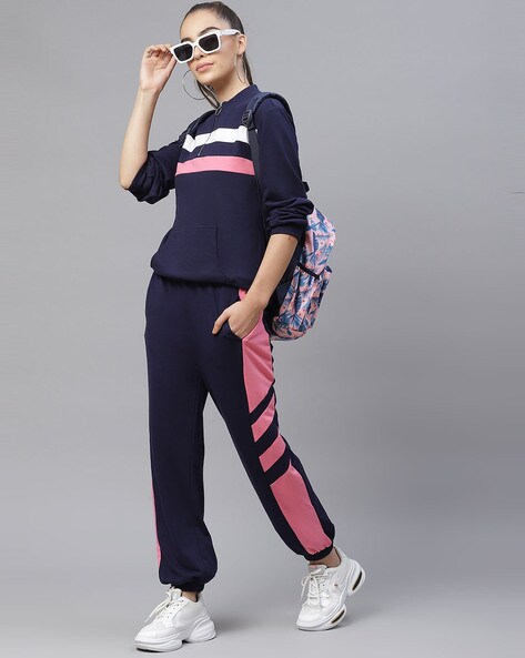 Striped Running Tracksuit