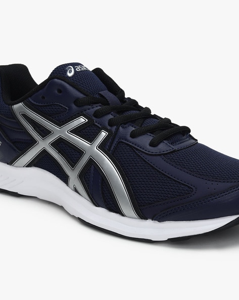 asics road jog running shoes