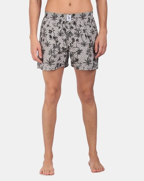 polo print shorts mens