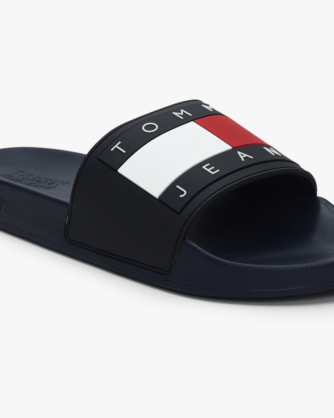 Buy Navy Blue Flip Flop Slippers for Men by TOMMY HILFIGER