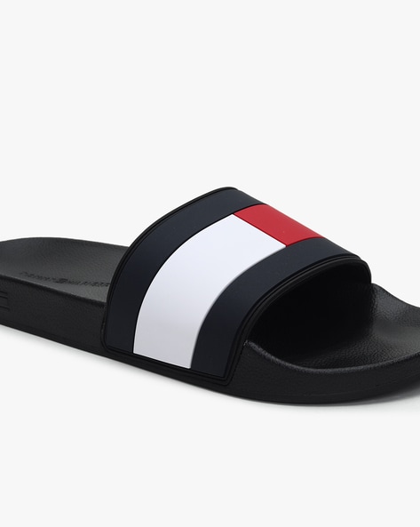 Buy Black Flip Flop Slippers for Men by TOMMY HILFIGER Online