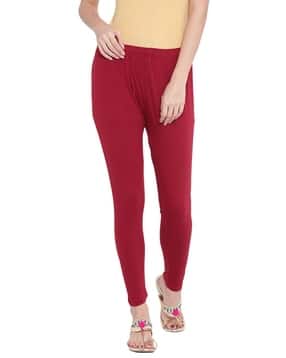 rangriti Women Cotton Leggings with Elasticated Waist-picture-35