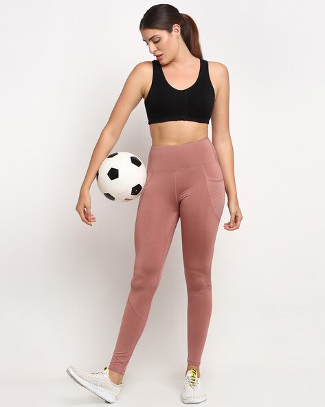 Buy Global Republic Pink Slim Fit Leggings for Women Online @ Tata CLiQ