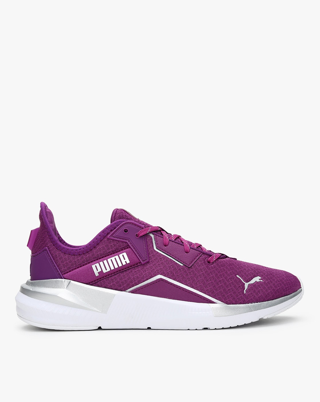 puma pink and purple shoes