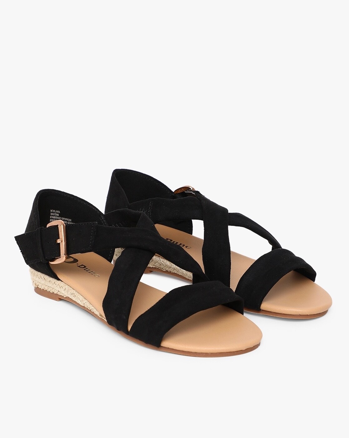 MONA Black Crocodile Flatform Sandal | Women's Sandals – Steve Madden