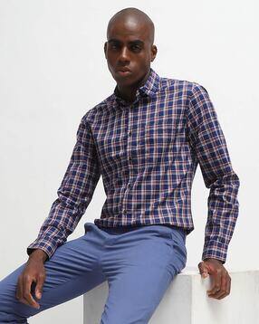 Buy Blue Shirts for Men by AJIO Online 
