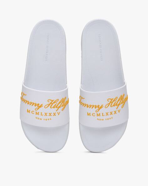 puma one 8 flip flops white