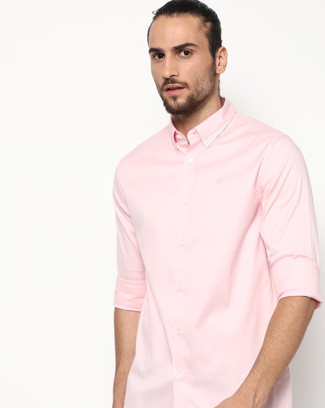 calvin klein pink shirt