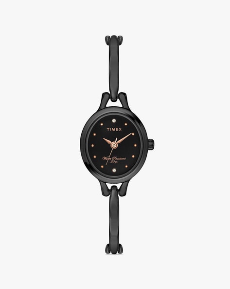 Timex black analog online watch