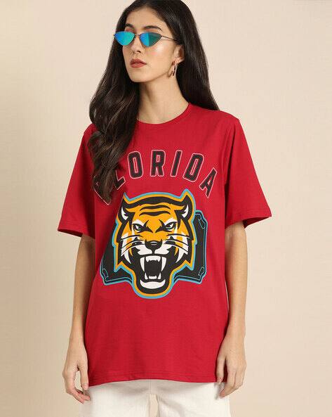Buy Red Tshirts for Women by DILLINGER 