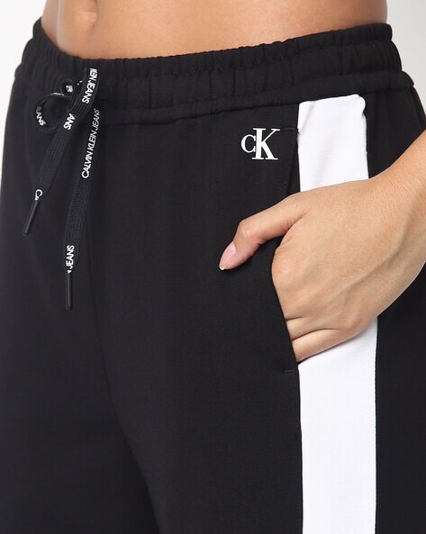 Buy Black Track Pants for Women by Calvin Klein Jeans Online