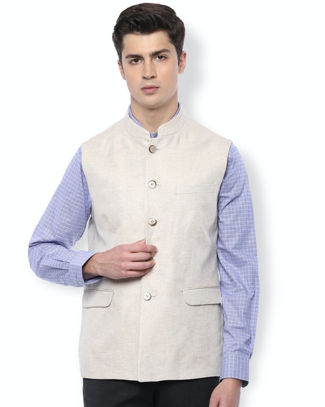 van heusen nehru jacket