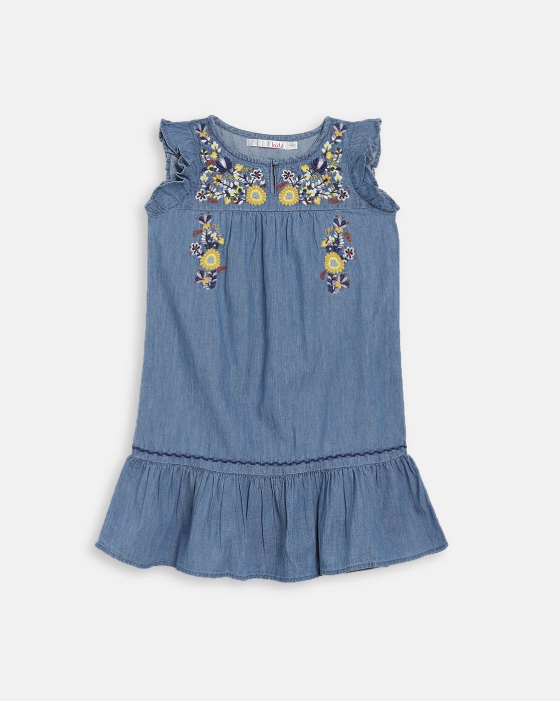 Buy Blue Dresses & Frocks for Girls by Elle Kids Online