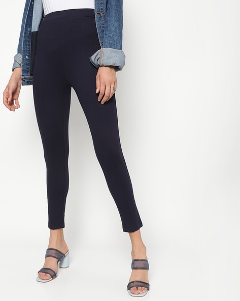 Buy Navy Blue Trousers & Pants for Women by RIO Online