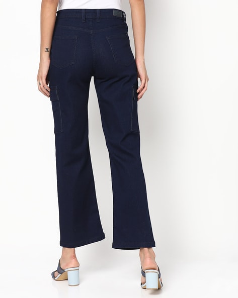 Buy Navy Blue Jeans & Jeggings for Women by High Star Online
