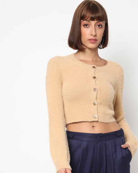 Buy Beige Sweaters Cardigans for Women by TALLY WEiJL Online