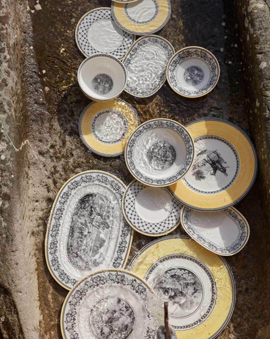 Audun Ferme Oval platter 34cm