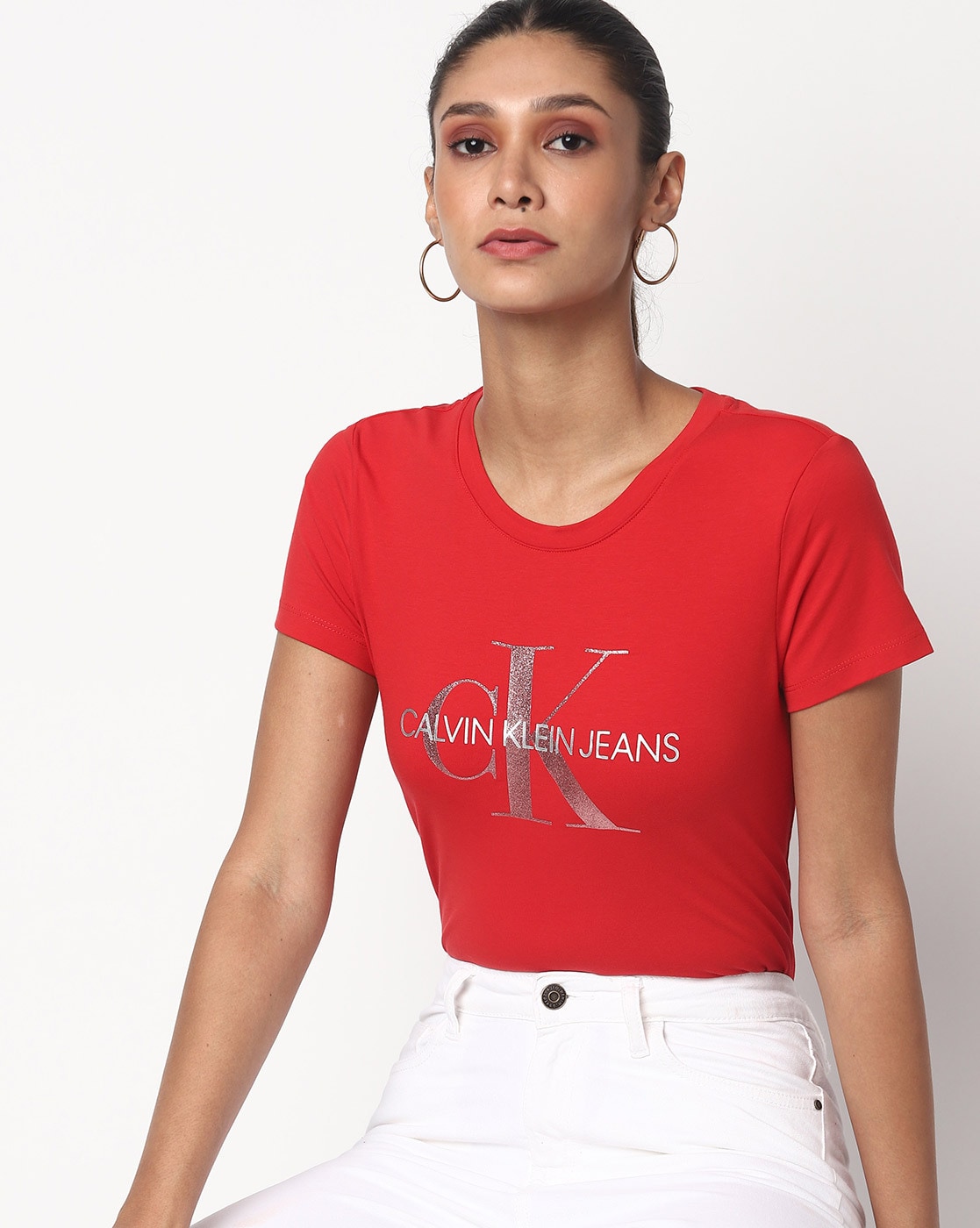 Buy Red Tshirts for Women by Calvin Klein Jeans Online 