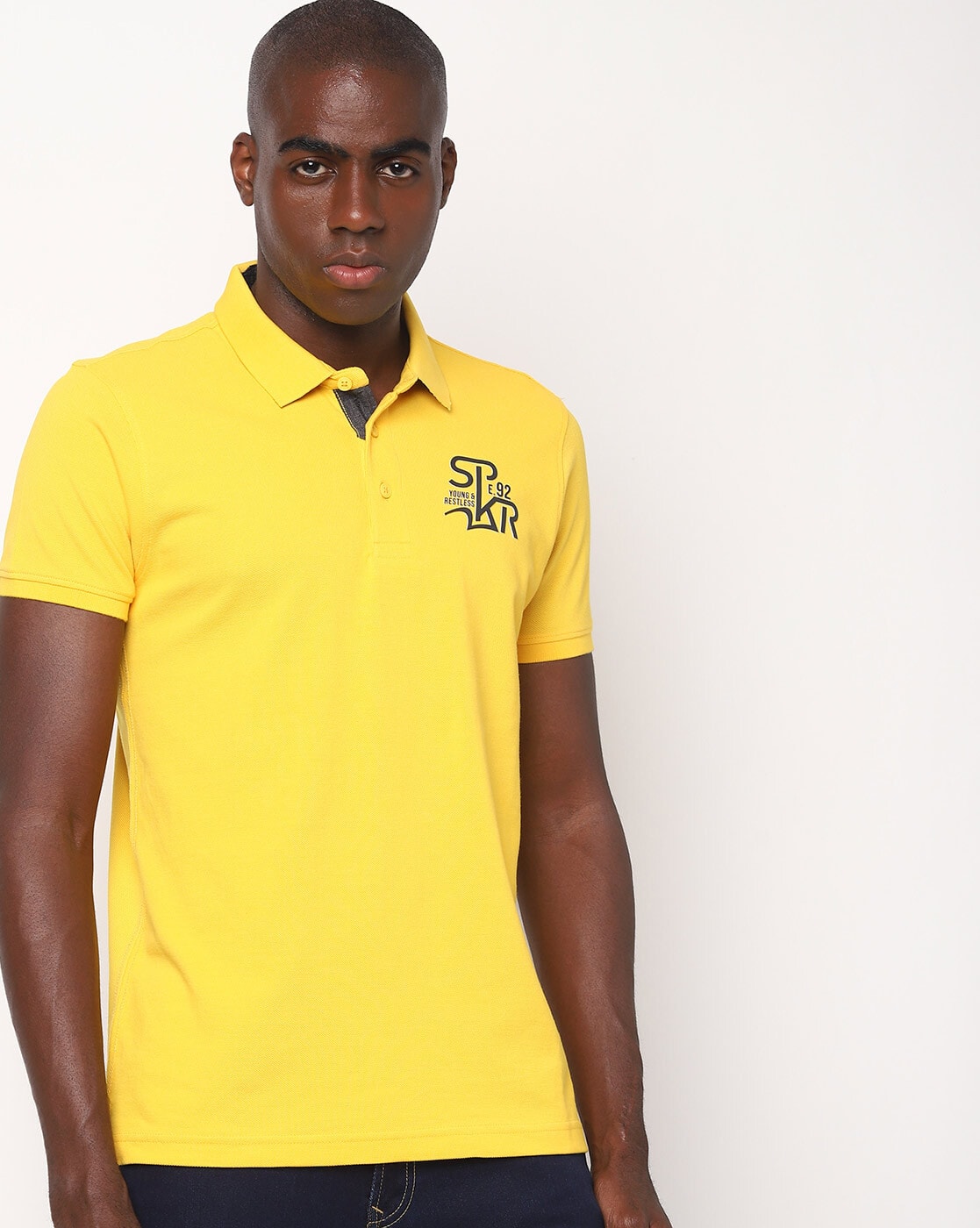 Buy Yellow Tshirts for Men by SPYKAR 