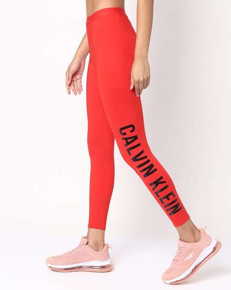 Calvin Klein Performance legging in red