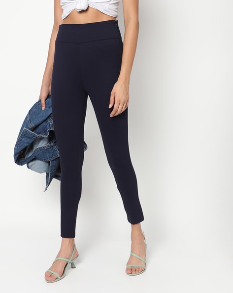 Buy Calvin Klein Womens Side Zip Pant Black 16 at Amazonin