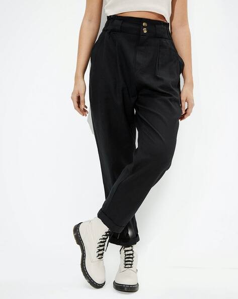 American Eagle Pleated Trousers with Insert Pockets