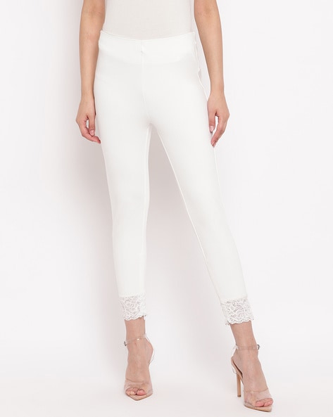 Buy White Jeans & Jeggings for Women by MARVEL Online