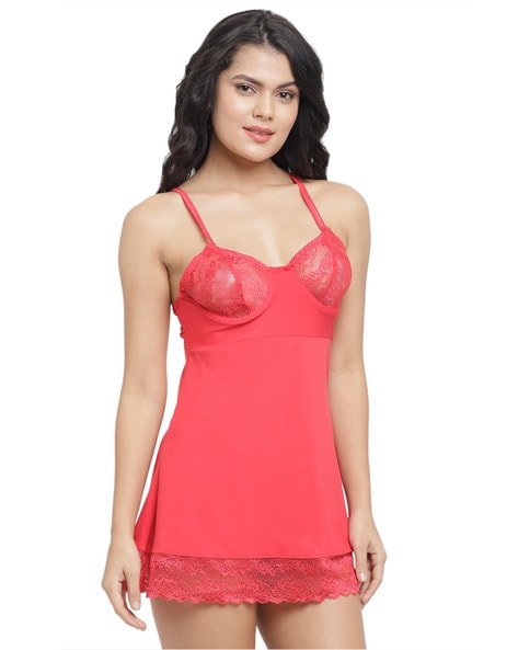 Buy Red Nightshirts&Nighties for Women by N-Gal Online