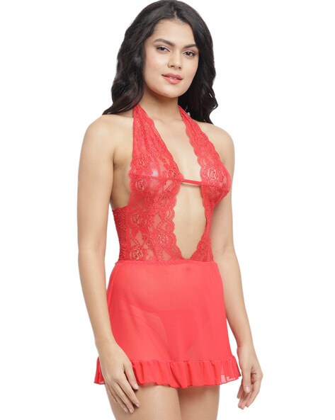 Buy Red Nightshirts&Nighties for Women by N-Gal Online