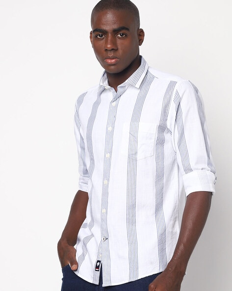 Buy White Shirts for Men by NETPLAY Online