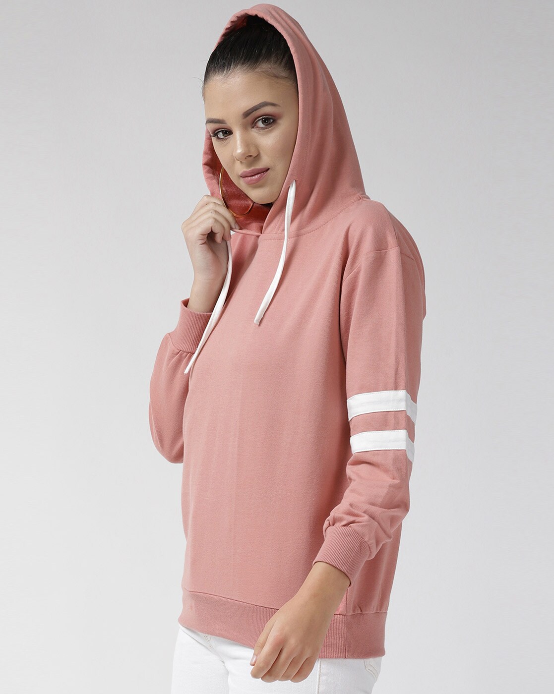 Pink Ladies Hoodie, Size: S-XL at Rs 400/piece in New Delhi