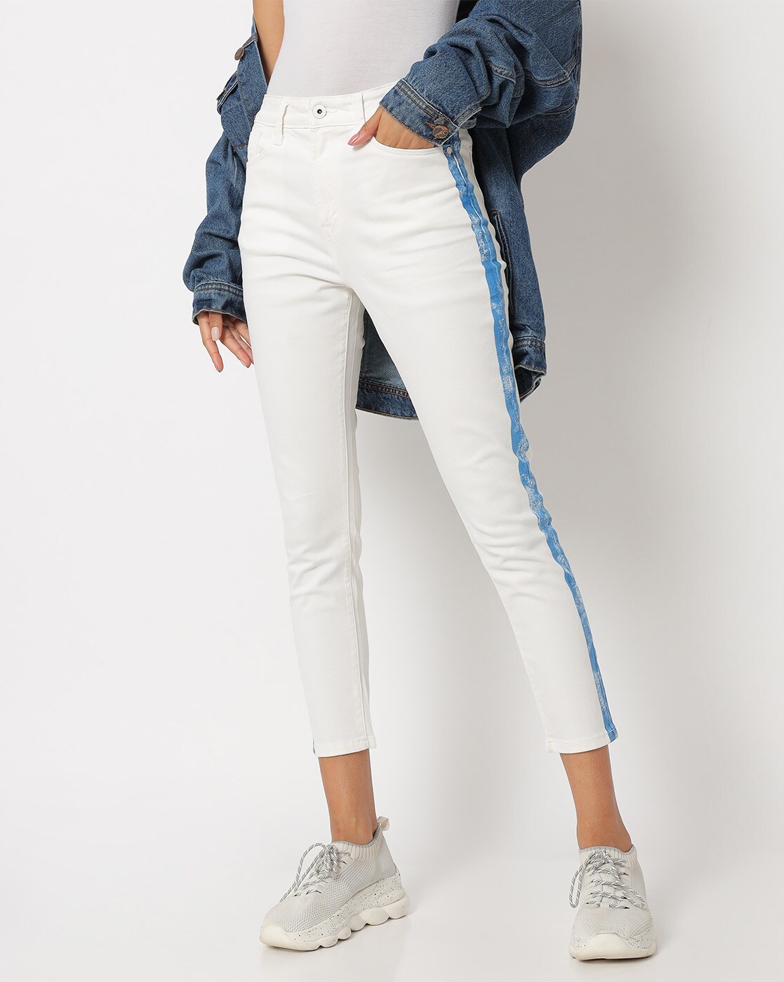 Buy White Jeans & Jeggings for Women by Pepe Jeans Online