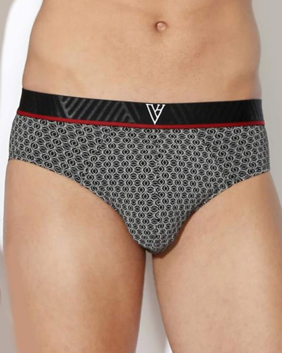 Van Heusen Innerwear Black Regular Fit Briefs