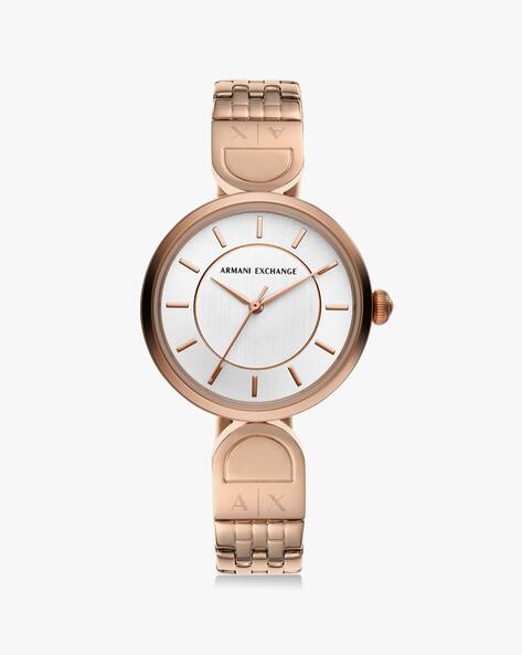 ARMANI EXCHANGE AX5379 Analogue Wrist Watch with Metallic Strap