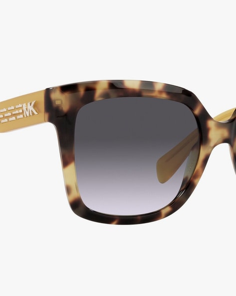 Buy Michael Kors 0MK2082 Cortina Printed Cateye Sunglasses | Brown Color  Women | AJIO LUXE