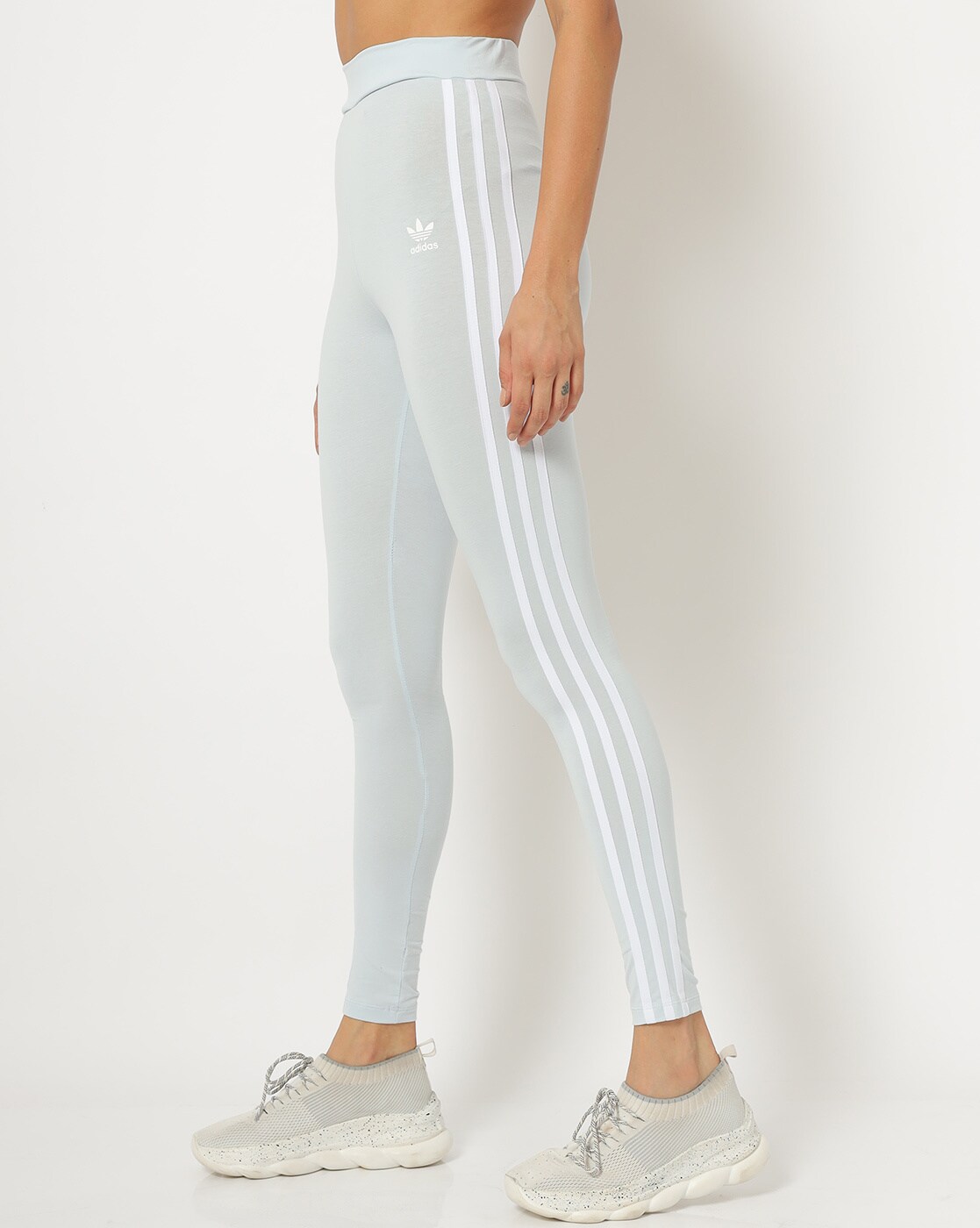 Buy Blue Leggings for Women by Adidas Originals Online