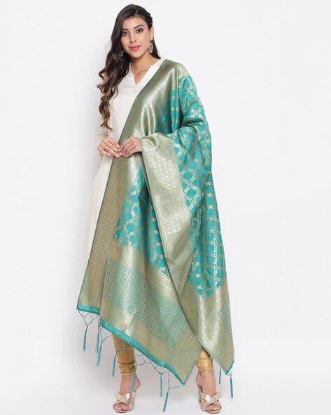 Indian Woven Dupatta Price in India