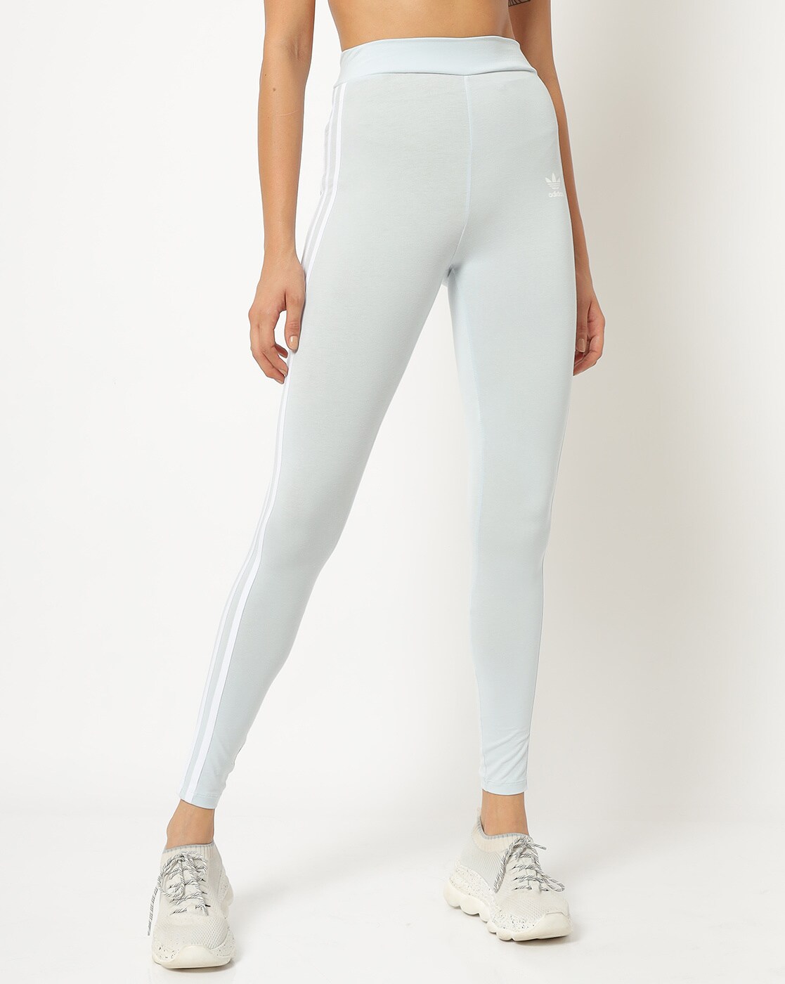 Buy Blue Leggings for Women by Adidas Originals Online